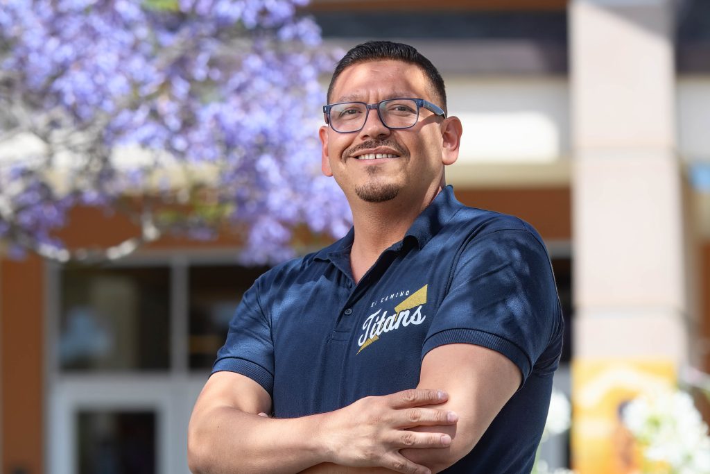 Fabian Mendoza shown at the AHC Community Education facility in Santa Maria.
